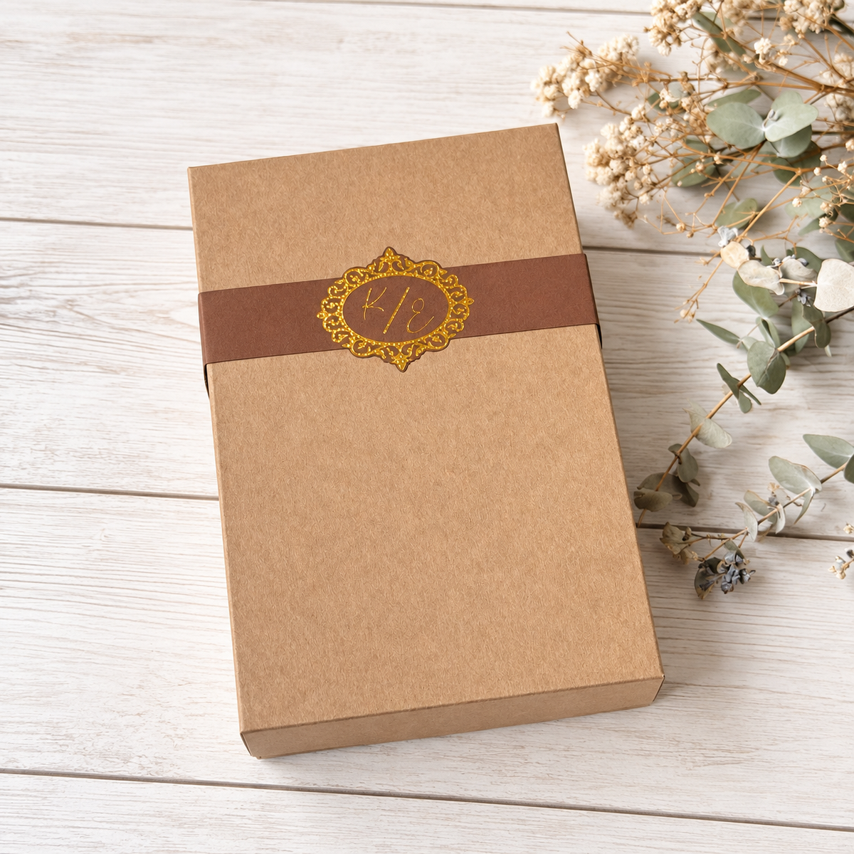Box regalo con 2 calici incisi personalizzati